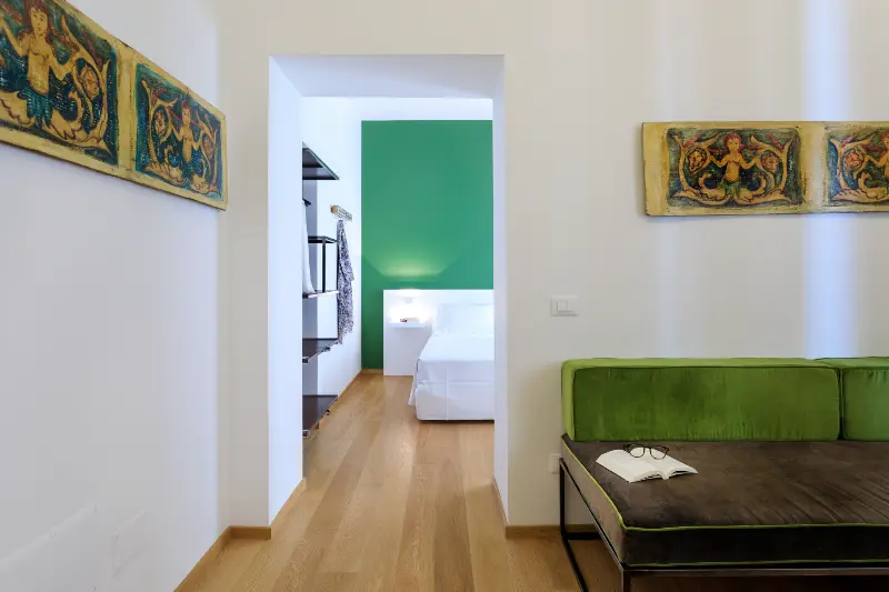 dettaglio camera Hotel Quintocanto Palermo